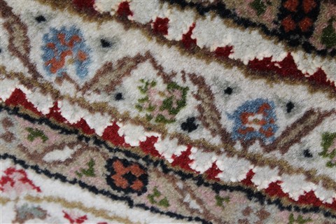 Mahi Blue Round Hand Knotted 83 X 83 Area Rug 250-26439 Image 8