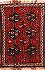 Shiraz Red Hand Knotted 32 X 44  Area Rug 253-26443 Thumb 0