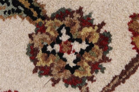 Jaipur Black Round Hand Knotted 79 X 711 Area Rug 250-26444 Image 10