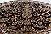 Jaipur Black Round Hand Knotted 79 X 711  Area Rug 250-26444 Thumb 3