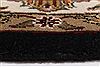 Jaipur Black Round Hand Knotted 79 X 711 Area Rug 250-26444 Thumb 6