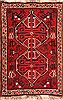 Karajeh Red Hand Knotted 26 X 37  Area Rug 253-26447 Thumb 0