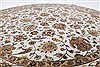 Kashmar Beige Round Hand Knotted 77 X 77  Area Rug 250-26448 Thumb 2