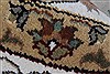 Kashmar Beige Round Hand Knotted 77 X 77  Area Rug 250-26448 Thumb 8