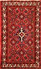 Hamedan Red Hand Knotted 25 X 40  Area Rug 253-26454 Thumb 0