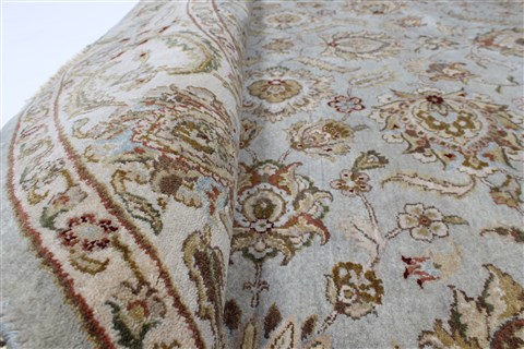 Kashmar Beige Round Hand Knotted 80 X 80 Area Rug 250-26455 Image 3
