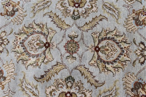 Kashmar Beige Round Hand Knotted 80 X 80 Area Rug 250-26455 Image 7
