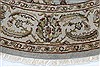 Kashmar Beige Round Hand Knotted 80 X 80 Area Rug 250-26455 Thumb 6