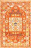 Hamedan Yellow Hand Knotted 21 X 33  Area Rug 253-26461 Thumb 0