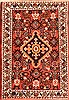 Hamedan Red Hand Knotted 20 X 29  Area Rug 253-26462 Thumb 0