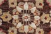 Chobi Red Round Hand Knotted 83 X 84 Area Rug 250-26469 Thumb 7