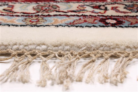 Kashmar Grey Round Hand Knotted 82 X 82 Area Rug 250-26471 Image 5