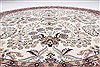 Kashmar Grey Round Hand Knotted 82 X 82  Area Rug 250-26471 Thumb 2