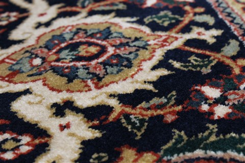 Herati Green Round Hand Knotted 79 X 79 Area Rug 250-26474 Image 6