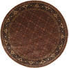 Herati Green Round Hand Knotted 79 X 79 Area Rug 250-26474 Thumb 0