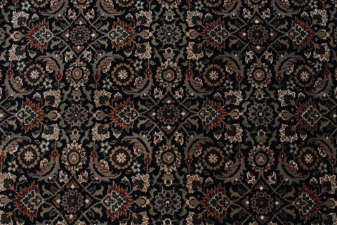 Herati Brown Round Hand Knotted 80 X 80 Area Rug 250-26475 Image 4