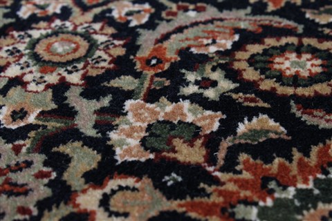 Herati Brown Round Hand Knotted 80 X 80 Area Rug 250-26475 Image 7