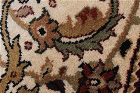 Herati Brown Round Hand Knotted 80 X 80 Area Rug 250-26475 Image 9