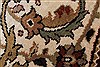Herati Brown Round Hand Knotted 80 X 80 Area Rug 250-26475 Thumb 9