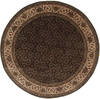 Herati Brown Round Hand Knotted 80 X 80 Area Rug 250-26475 Thumb 0