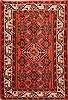 Hamedan Red Hand Knotted 25 X 311  Area Rug 253-26476 Thumb 0