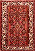 Hamedan Red Hand Knotted 25 X 311  Area Rug 253-26476 Thumb 0