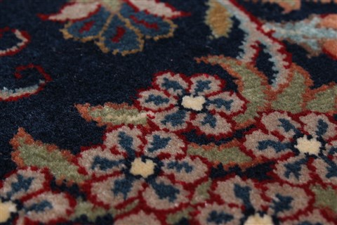 Kashmar Red Round Hand Knotted 80 X 80 Area Rug 250-26481 Image 6