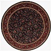 Kashmar Red Round Hand Knotted 80 X 80 Area Rug 250-26481 Thumb 0