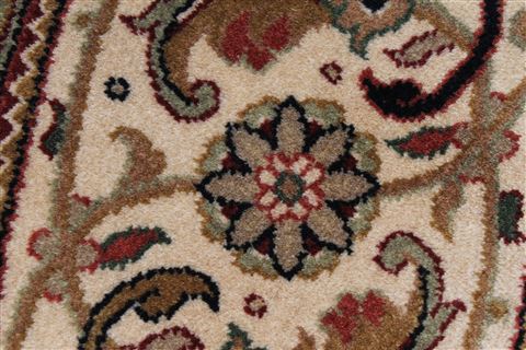 Herati Beige Round Hand Knotted 711 X 711 Area Rug 250-26483 Image 10