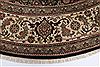 Herati Beige Round Hand Knotted 711 X 711  Area Rug 250-26483 Thumb 4