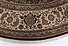 Herati Beige Round Hand Knotted 711 X 711 Area Rug 250-26483 Thumb 4