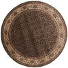 Herati Beige Round Hand Knotted 711 X 711 Area Rug 250-26483 Thumb 0