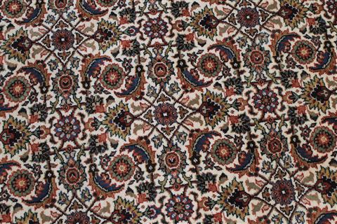 Herati Green Round Hand Knotted 80 X 80 Area Rug 250-26484 Image 3