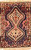 Hamedan Beige Hand Knotted 23 X 35  Area Rug 253-26485 Thumb 0