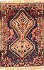 Hamedan Beige Hand Knotted 23 X 35  Area Rug 253-26485 Thumb 0