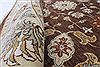 Chobi Brown Round Hand Knotted 80 X 80 Area Rug 250-26486 Thumb 1