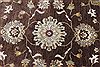 Chobi Brown Round Hand Knotted 80 X 80 Area Rug 250-26486 Thumb 5