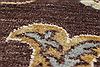 Chobi Brown Round Hand Knotted 80 X 80  Area Rug 250-26486 Thumb 8