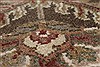 Kashmar Beige Round Hand Knotted 82 X 83 Area Rug 250-26490 Thumb 7