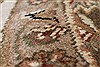 Kashmar Beige Round Hand Knotted 82 X 83 Area Rug 250-26490 Thumb 8