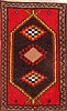 Yalameh Red Hand Knotted 18 X 30  Area Rug 253-26492 Thumb 0