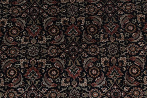 Herati Brown Round Hand Knotted 80 X 80 Area Rug 250-26493 Image 3