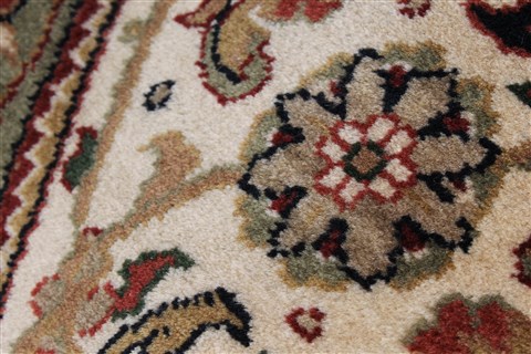 Herati Brown Round Hand Knotted 80 X 80 Area Rug 250-26493 Image 7