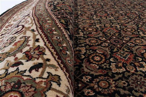 Herati Brown Round Hand Knotted 80 X 80 Area Rug 250-26493 Image 8