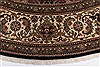 Herati Brown Round Hand Knotted 80 X 80 Area Rug 250-26493 Thumb 2