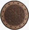 Herati Brown Round Hand Knotted 80 X 80 Area Rug 250-26493 Thumb 0