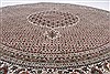 Mahi Beige Round Hand Knotted 82 X 82 Area Rug 250-26503 Thumb 2