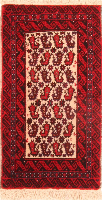 Tabriz Red Hand Knotted 16 X 29  Area Rug 253-26508 Image 0
