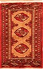 Turkman Brown Runner Hand Knotted 12 X 28  Area Rug 100-26510 Thumb 0