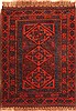Baluch Red Hand Knotted 22 X 29  Area Rug 253-26511 Thumb 0
